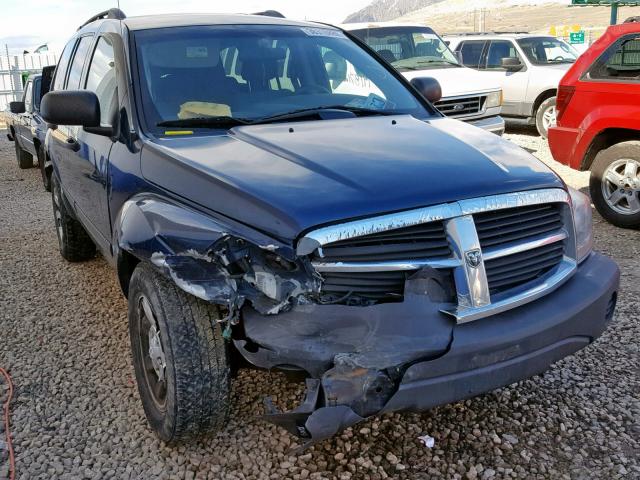 1D4HD38N05F608231 - 2005 DODGE DURANGO ST BLUE photo 1