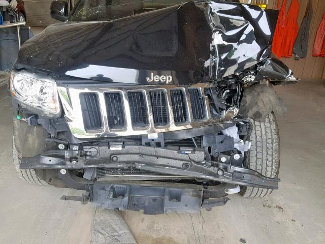 1J4RS4GG9BC574734 - 2011 JEEP GRAND CHER BLACK photo 7