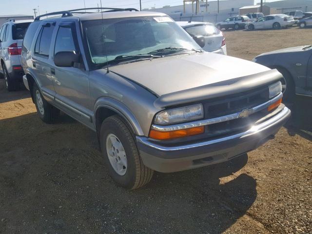 1GNDT13W712116484 - 2001 CHEVROLET BLAZER TAN photo 1