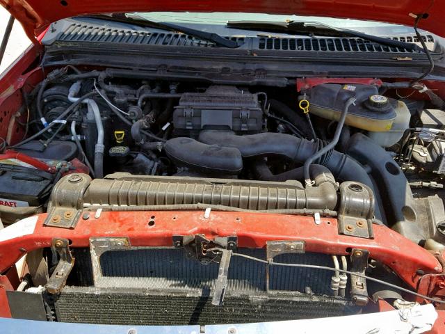 1FTSX21526ED94574 - 2006 FORD F250 SUPER RED photo 7