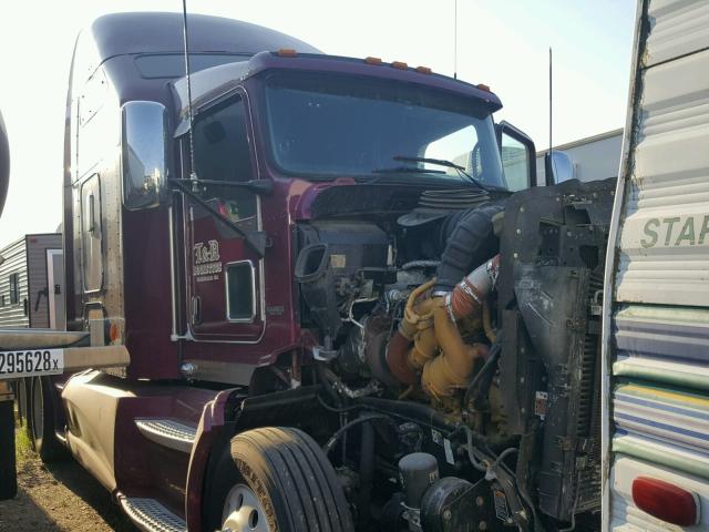 1XKADB9X58R207645 - 2008 KENWORTH CONSTRUCTI RED photo 1