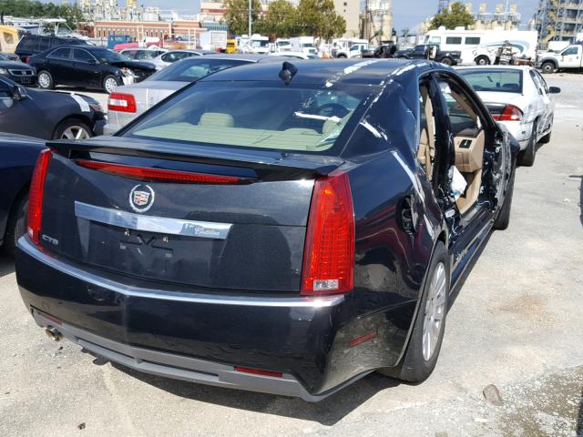 1G6DE5E5XD0146600 - 2013 CADILLAC CTS LUXURY BLACK photo 4