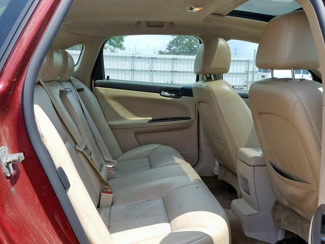 2G1WD58C579231642 - 2007 CHEVROLET IMPALA SUP Марун фото 6