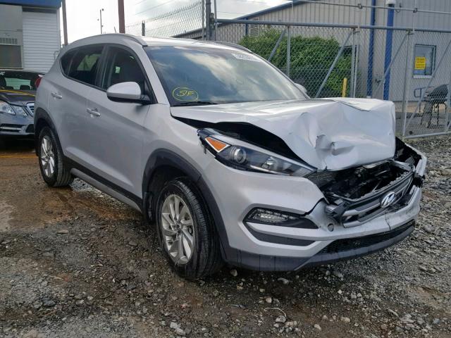 KM8J3CA45HU378099 - 2017 HYUNDAI TUCSON LIM SILVER photo 1