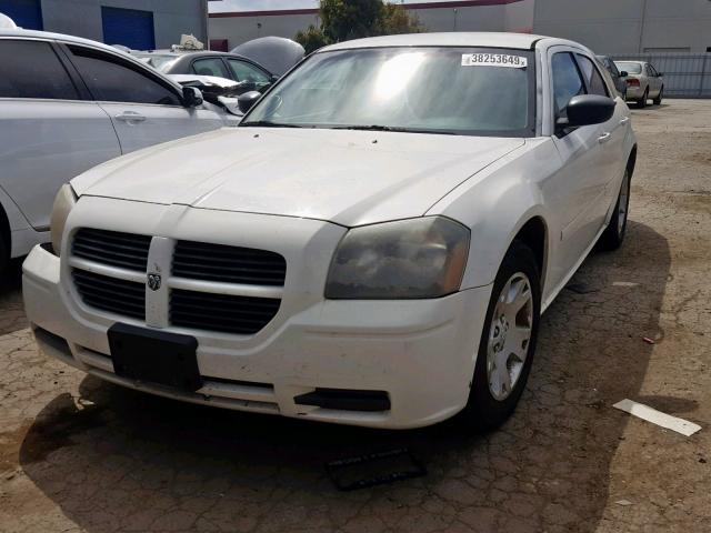 2D4FV47T26H416755 - 2006 DODGE MAGNUM SE WHITE photo 2