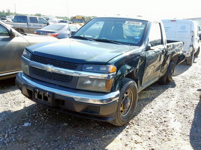 1GCCS148848211368 - 2004 CHEVROLET COLORADO GREEN photo 2