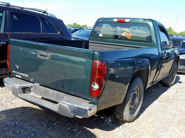 1GCCS148848211368 - 2004 CHEVROLET COLORADO GREEN photo 4