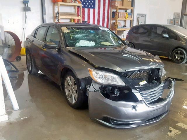 1C3CCBAB9CN295479 - 2012 CHRYSLER 200 LX CHARCOAL photo 1