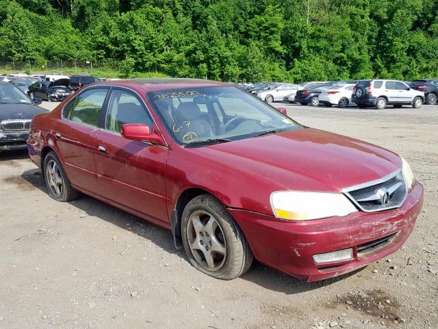 19UUA56652A051838 - 2002 ACURA 3.2TL RED photo 1