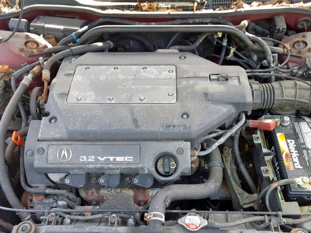 19UUA56652A051838 - 2002 ACURA 3.2TL RED photo 7