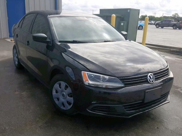 3VW2K7AJ6CM464282 - 2012 VOLKSWAGEN JETTA BASE 黑色 照片 1