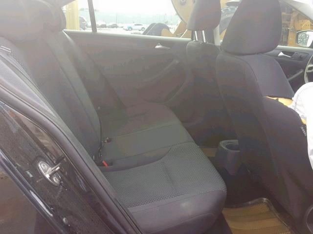 3VW2K7AJ6CM464282 - 2012 VOLKSWAGEN JETTA BASE 黑色 照片 6