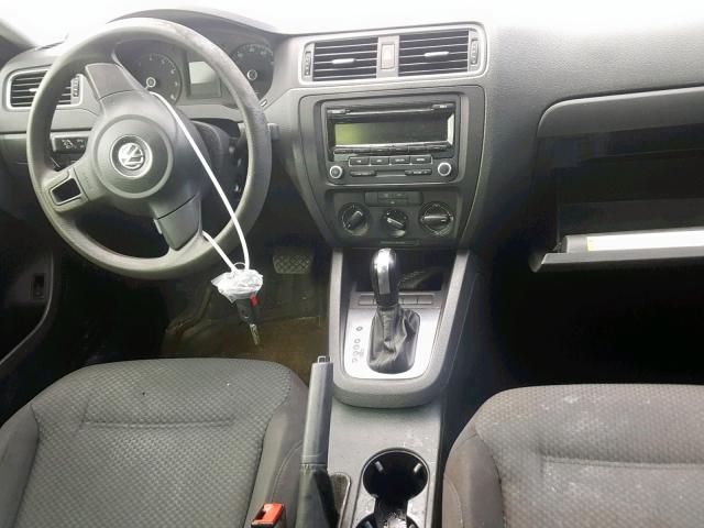 3VW2K7AJ6CM464282 - 2012 VOLKSWAGEN JETTA BASE 黑色 照片 9