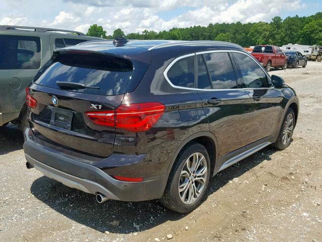 WBXHT3C37GP885724 - 2016 BMW X1 XDRIVE2 BURGUNDY photo 4