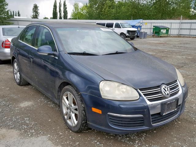 3VWST71K56M668839 - 2006 VOLKSWAGEN JETTA TDI BLUE photo 1