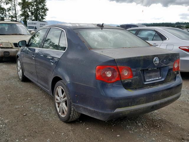 3VWST71K56M668839 - 2006 VOLKSWAGEN JETTA TDI BLUE photo 3