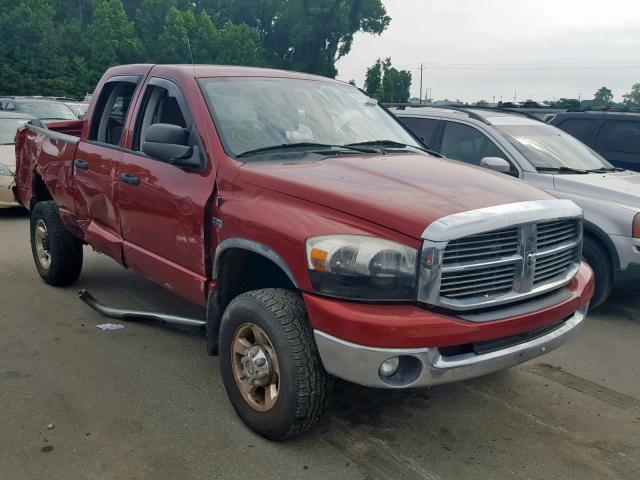 3D7KS28D08G191390 - 2008 DODGE RAM RED photo 1