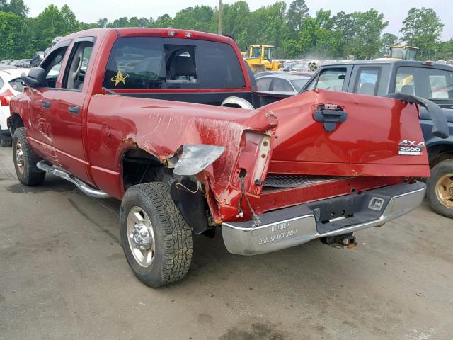 3D7KS28D08G191390 - 2008 DODGE RAM RED photo 3