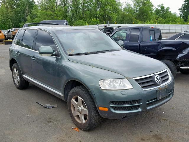 WVGZG77L45D024552 - 2005 VOLKSWAGEN TOUAREG 3. GREEN photo 1