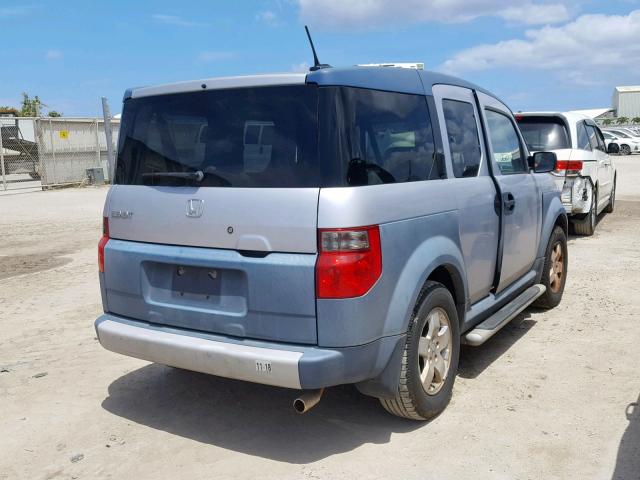 5J6YH186X5L008522 - 2005 HONDA ELEMENT EX SILVER photo 4