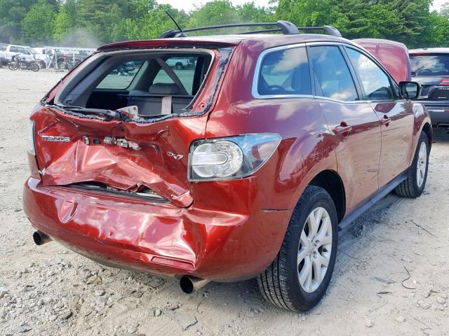 JM3ER29LX70129997 - 2007 MAZDA CX-7 RED photo 4