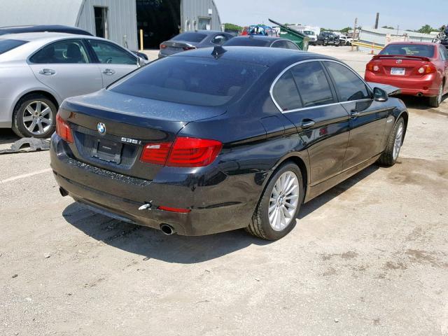 WBAFR7C56BC266430 - 2011 BMW 535 I BLACK photo 4