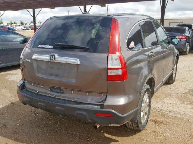 5J6RE38779L016472 - 2009 HONDA CR-V EXL GRAY photo 4