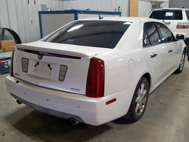 1G6DC67A250215125 - 2005 CADILLAC STS WHITE photo 4
