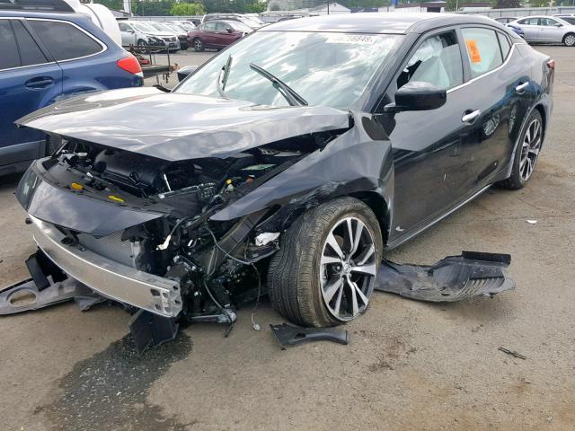 1N4AA6AP6JC410209 - 2018 NISSAN MAXIMA 3.5 BLACK photo 2