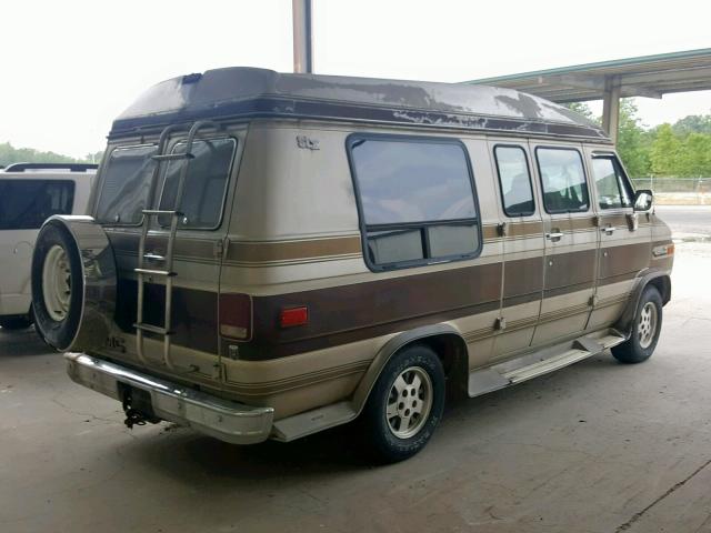 2GDEG25C2K4512618 - 1989 GMC RALLY WAGO TAN photo 4