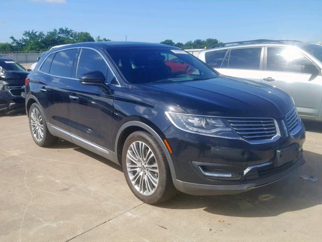 2LMTJ6LR3GBL83545 - 2016 LINCOLN MKX RESERV BLACK photo 1