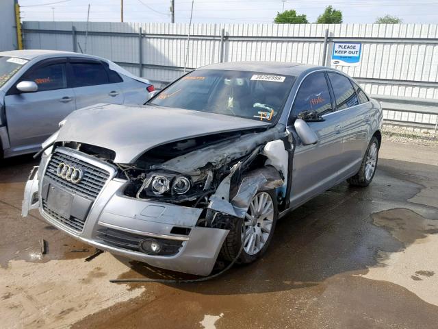 WAUDH74F47N010171 - 2007 AUDI A6 3.2 QUA SILVER photo 2