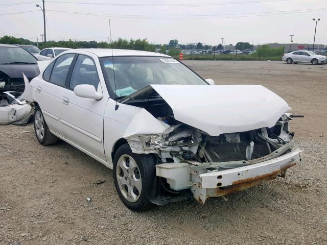 3N1CB51A03L558520 - 2003 NISSAN SENTRA GXE WHITE photo 1