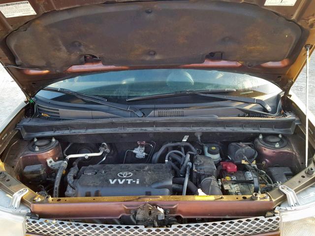 JTLKT324064125975 - 2006 TOYOTA SCION XB 棕色 照片 7