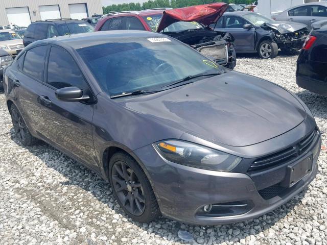 1C3CDFBB9FD410806 - 2015 DODGE DART SXT GRAY photo 1