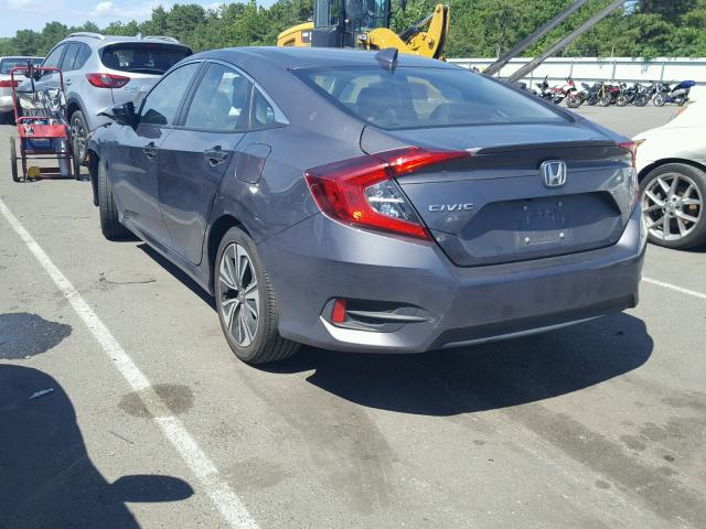 2HGFC1F77GH656568 - 2016 HONDA CIVIC EXL GRAY photo 3