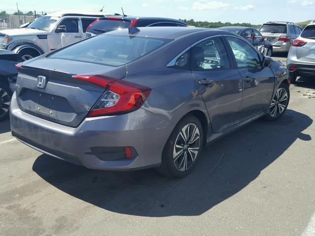 2HGFC1F77GH656568 - 2016 HONDA CIVIC EXL GRAY photo 4