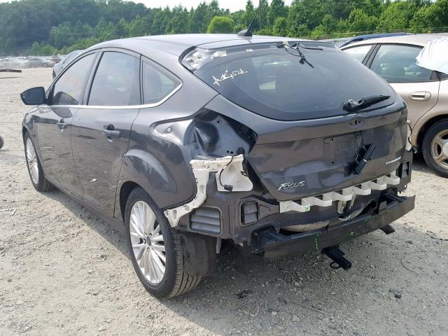 1FADP3N21FL354891 - 2015 FORD FOCUS TITA GRAY photo 3