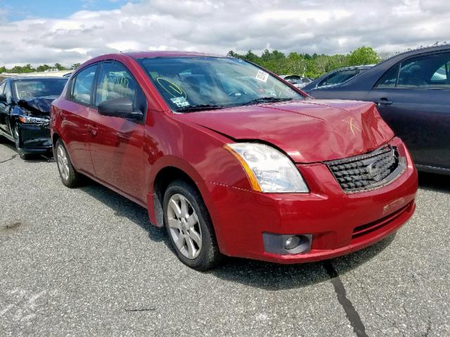 3N1AB61E67L669272 - 2007 NISSAN SENTRA 2.0 RED photo 1