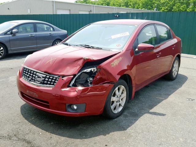 3N1AB61E67L669272 - 2007 NISSAN SENTRA 2.0 RED photo 2