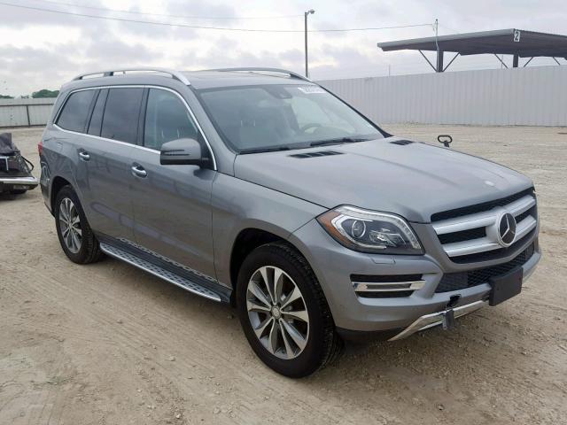 4JGDF6EE7GA681264 - 2016 MERCEDES-BENZ GL 450 4MA GRAY photo 1