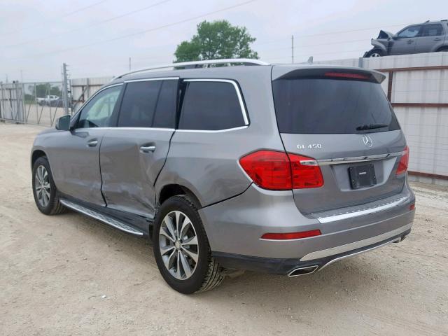 4JGDF6EE7GA681264 - 2016 MERCEDES-BENZ GL 450 4MA GRAY photo 3