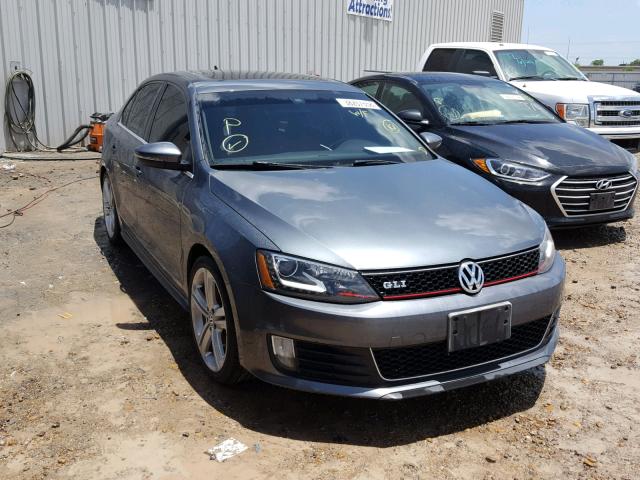 3VW5S7AJ3FM301008 - 2015 VOLKSWAGEN JETTA GLI GRAY photo 1