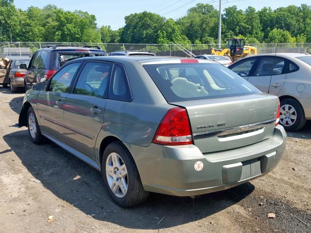 1G1ZT63826F117287 - 2006 CHEVROLET MALIBU MAX GREEN photo 3