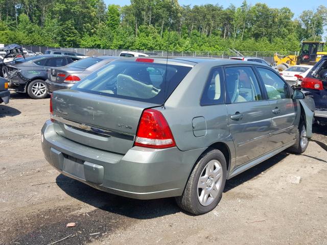 1G1ZT63826F117287 - 2006 CHEVROLET MALIBU MAX მწვანე ფოტო 4