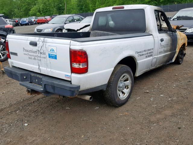 1FTKR1AD0APA53604 - 2010 FORD RANGER WHITE photo 4