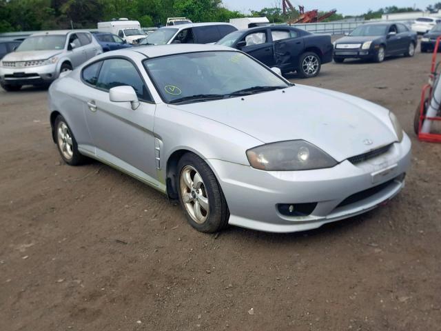 KMHHM65D36U192047 - 2006 HYUNDAI TIBURON GS GRAY photo 1