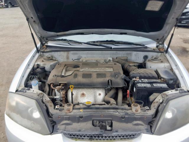 KMHHM65D36U192047 - 2006 HYUNDAI TIBURON GS GRAY photo 7