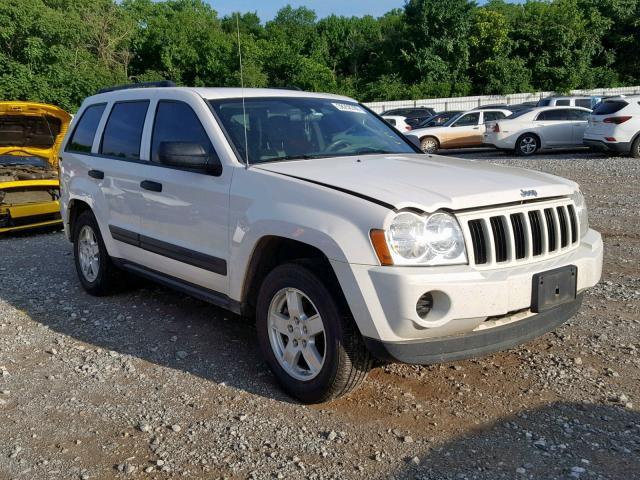 1J4GS48K26C187524 - 2006 JEEP GRAND CHER WHITE photo 1