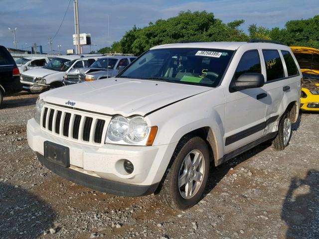 1J4GS48K26C187524 - 2006 JEEP GRAND CHER WHITE photo 2